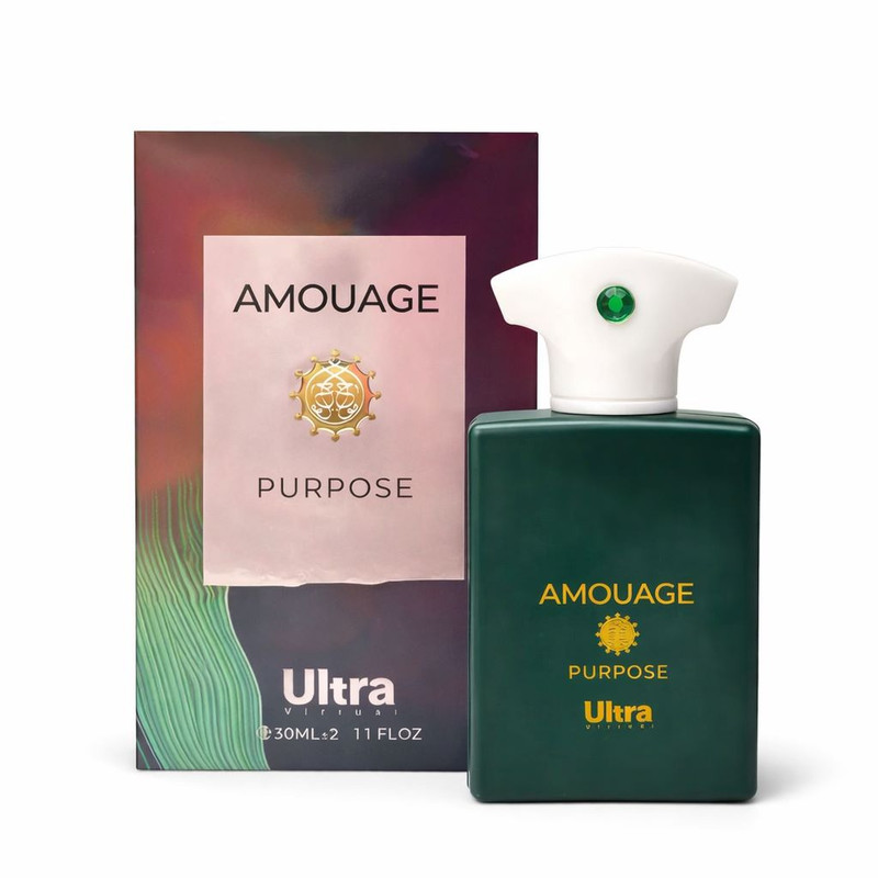 ادوپرفیوم اولترا ویرچوآل مدل Amouage Purpose با رایحه گرم حجم 30 میلی‌لیتر