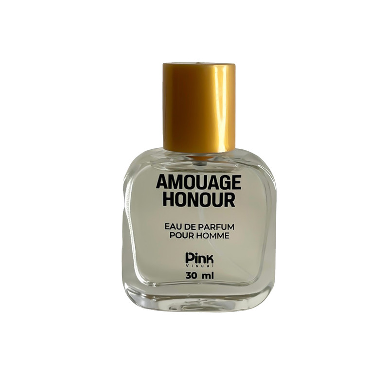 عطر جیبی مردانه پینک ویژوآل مدل Amouage Honour با رایحه خنک حجم 30 میلی‌لیتر