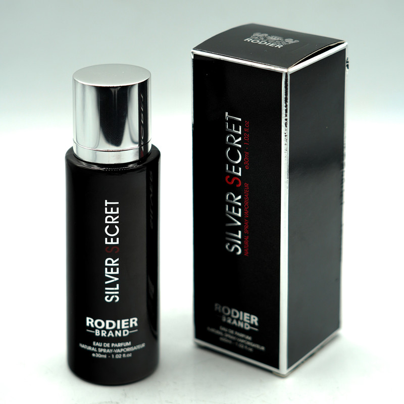 عطر جیبی رودیر مدل SILVER SECRET حجم 30 میلی لیتر