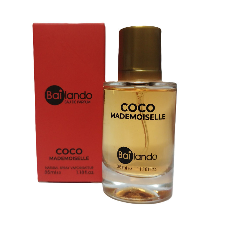 عطر جیبی زنانه بایلندو مدل کوکوشانل با رایحه گرم حجم 35 میلی‌لیتر