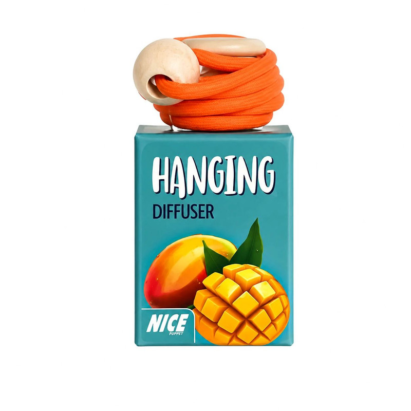 خوشبوکننده خودرو نایس پاپت مدل Mango با رایحه انبه حجم 10 میلی‌لیتر