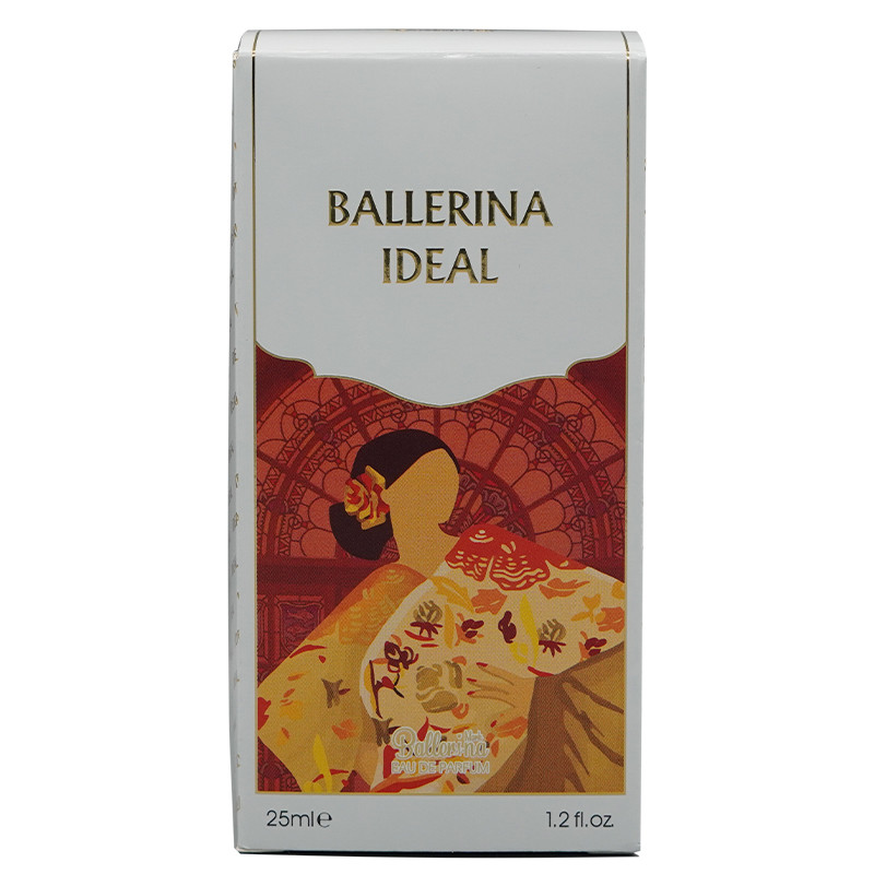 عطر جیبی زنانه بالرینا مدل IDEAL با رایحه گرم حجم 25 میلیلیتر