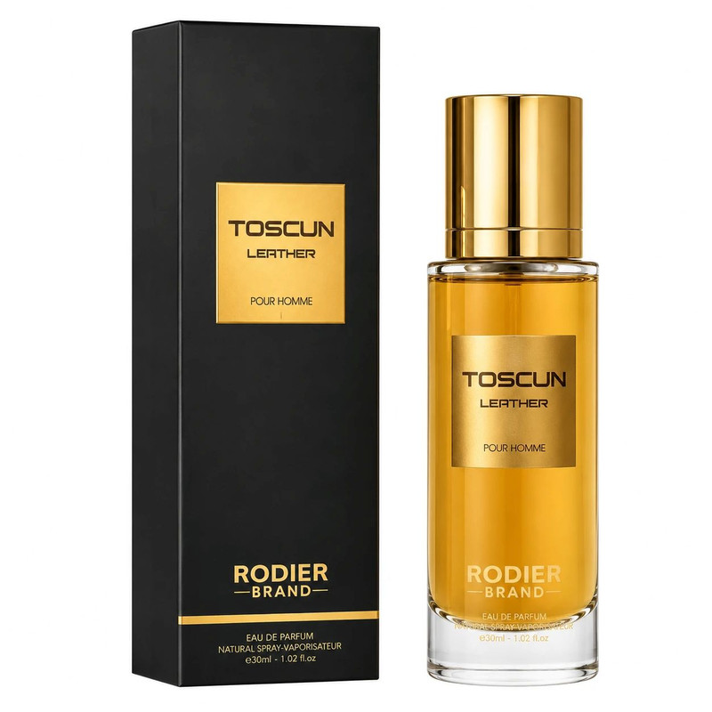 ادوپرفیوم رودیر مدل TOSCUN LEATHER با رایحه گرم حجم 30 میلی‌لیتر
