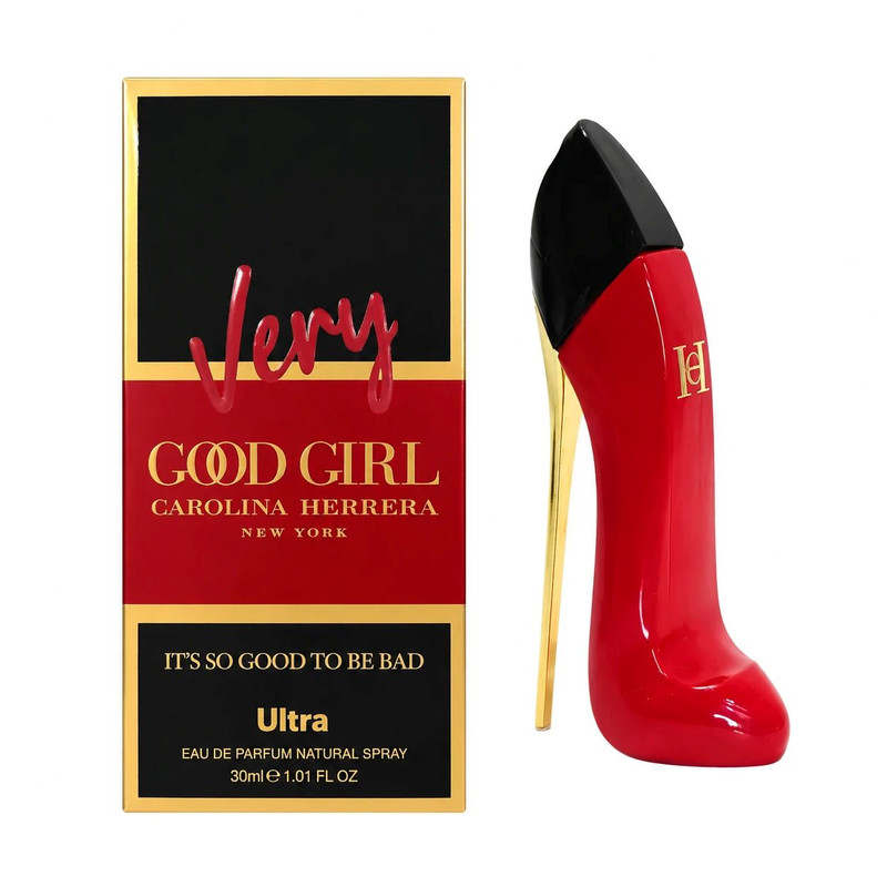 عطر جیبی زنانه اولترا ویرچوآل مدل GOOD GIRL VERY با رایحه گرم و شیرین حجم 30 میلی‌لیتر