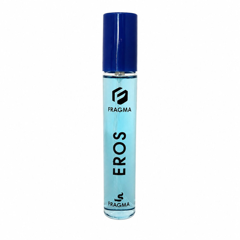 عطر جیبی مردانه فراگما مدل Eros با رایحه شیرین و مرکباتی حجم 25 میلی‌لیتر