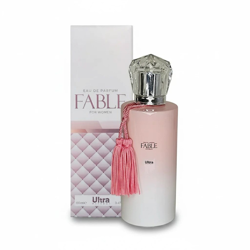 ادوپرفیوم زنانه اولترا ویرچوآل مدل Fable با رایحه گرم حجم 100 میلی‌لیتر