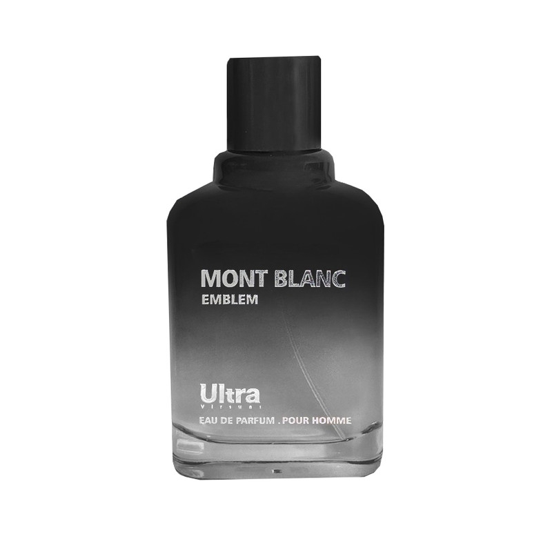 ادو پرفیوم مردانه اولترا ویرچوآل مدل Mont Blanc Emblem با رایحه گرم حجم 100 میلی لیتر