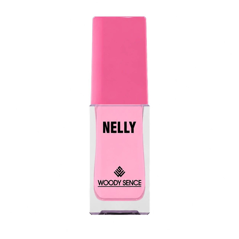عطر جیبی زنانه وودی سنس مدل Nelly با رایحه گلی و شیرین حجم 15 میلی‌لیتر