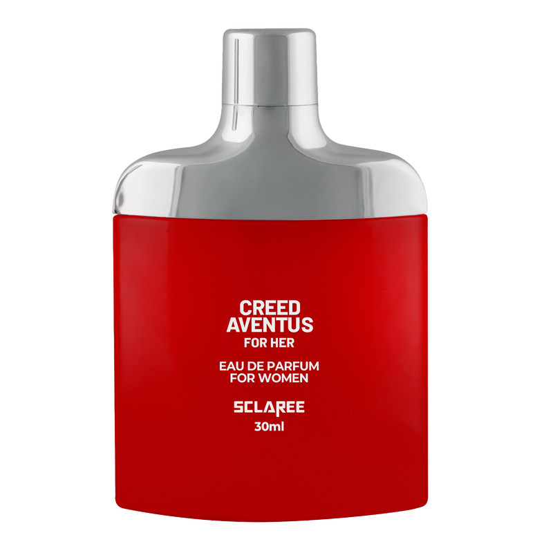 عطر جیبی زنانه اسکلاره مدل creed aventus for her با رایحه شیرین حجم 30 میلی‌لیتر