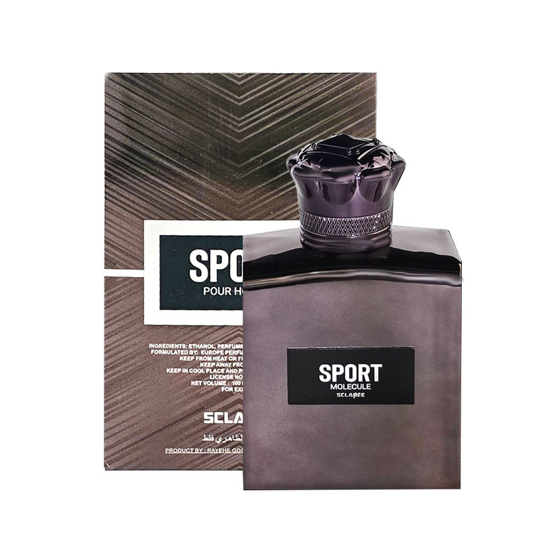 ادو پرفیوم مردانه اسکلاره مدل Sport molecule  با رایحه خنک حجم 100 میلی لیتر
