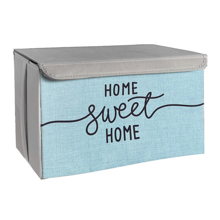 باکس لباس و نظم دهنده طرح لینن مدل HOME SWEET HOME کد S2