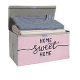 باکس لباس و نظم دهنده طرح لینن مدل HOME SWEET HOME کد S2