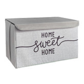 باکس لباس و نظم دهنده طرح لینن مدل HOME SWEET HOME کد S2