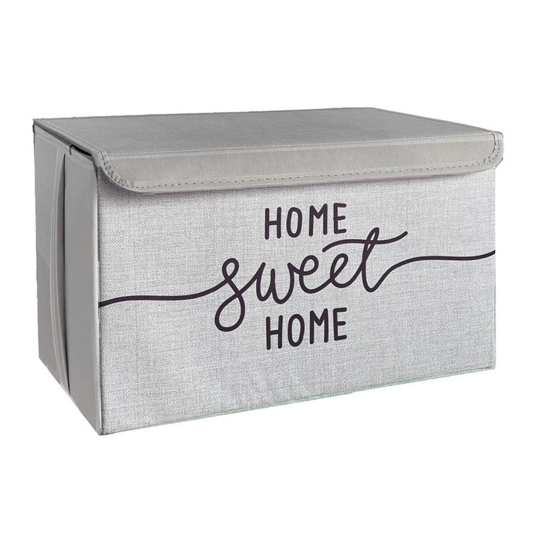 باکس لباس و نظم دهنده طرح لینن مدل HOME SWEET HOME کد S2