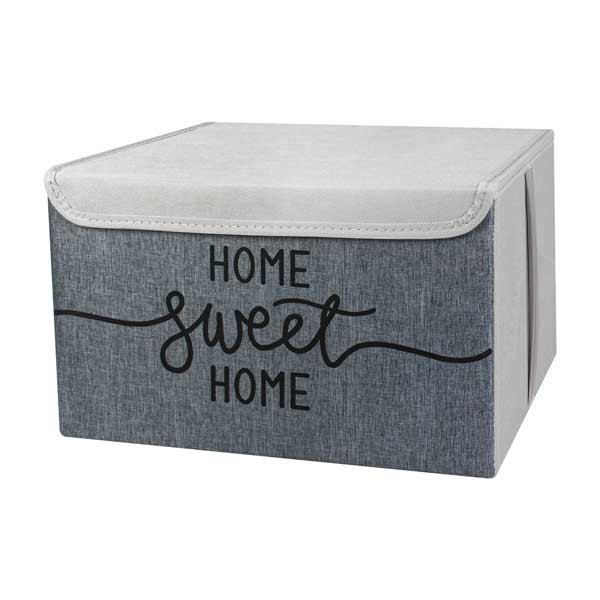 باکس لباس و نظم دهنده طرح لینن مدل HOME SWEET HOME کد S2