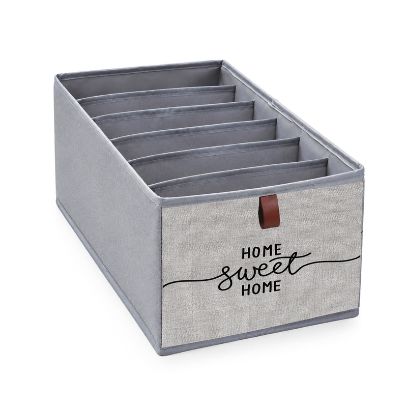 نظم دهنده لباس طرح لینن HOME SWEET HOME کد F3