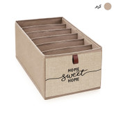 نظم دهنده لباس طرح لینن HOME SWEET HOME کد F3