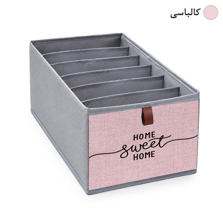 نظم دهنده لباس طرح لینن HOME SWEET HOME کد F3