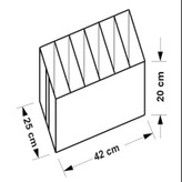 نظم دهنده لباس طرح لینن HOME SWEET HOME کد F3