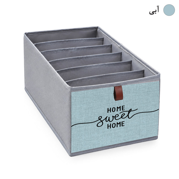 نظم دهنده لباس طرح لینن HOME SWEET HOME کد F3