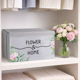 باکس لباس طرح پاستلی FLOWER & HOME کد S2
