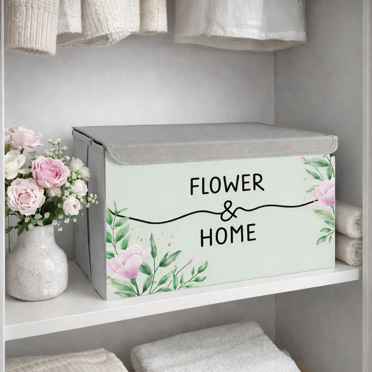 باکس لباس طرح پاستلی FLOWER & HOME کد S2