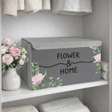 باکس لباس طرح پاستلی FLOWER & HOME کد S2
