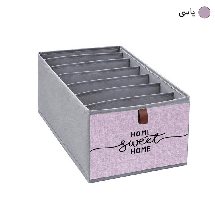 نظم دهنده لباس طرح لینن HOME SWEET HOME کد F2