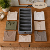 نظم دهنده لباس طرح لینن HOME SWEET HOME کد F1