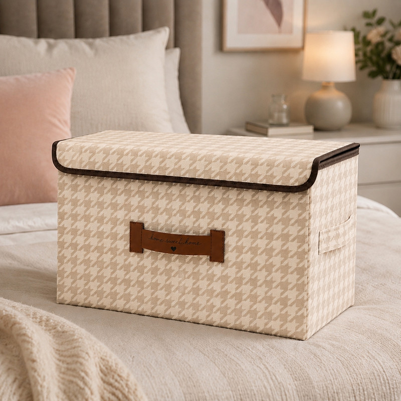 باکس لباس طرح دندان گرگی HOUNDSTOOTH کد HT2