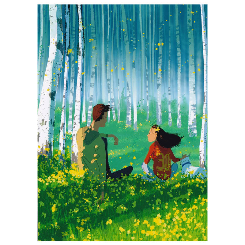 تابلو شاسی ایرسا طرح Digital Painting کد Ir-821
