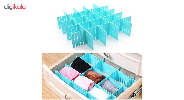 تقسیم کننده کشو مدل sunplast بسته 6 عددی