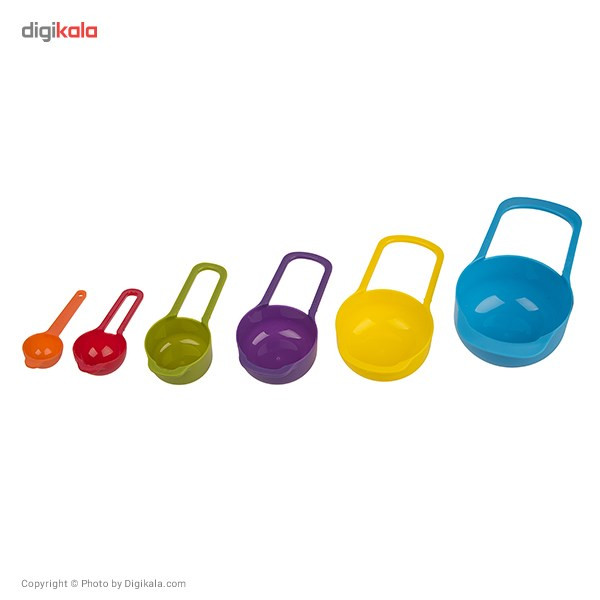 ست پیمانه اندازهگیری مدل Measuring Cup بسته 6 عددی