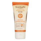 کرم ضدآفتاب بیرنگ سانسیف SPF50 مدل ACNE-FLUID مناسب پوست مختلط، حجم 50 میلیلیتر