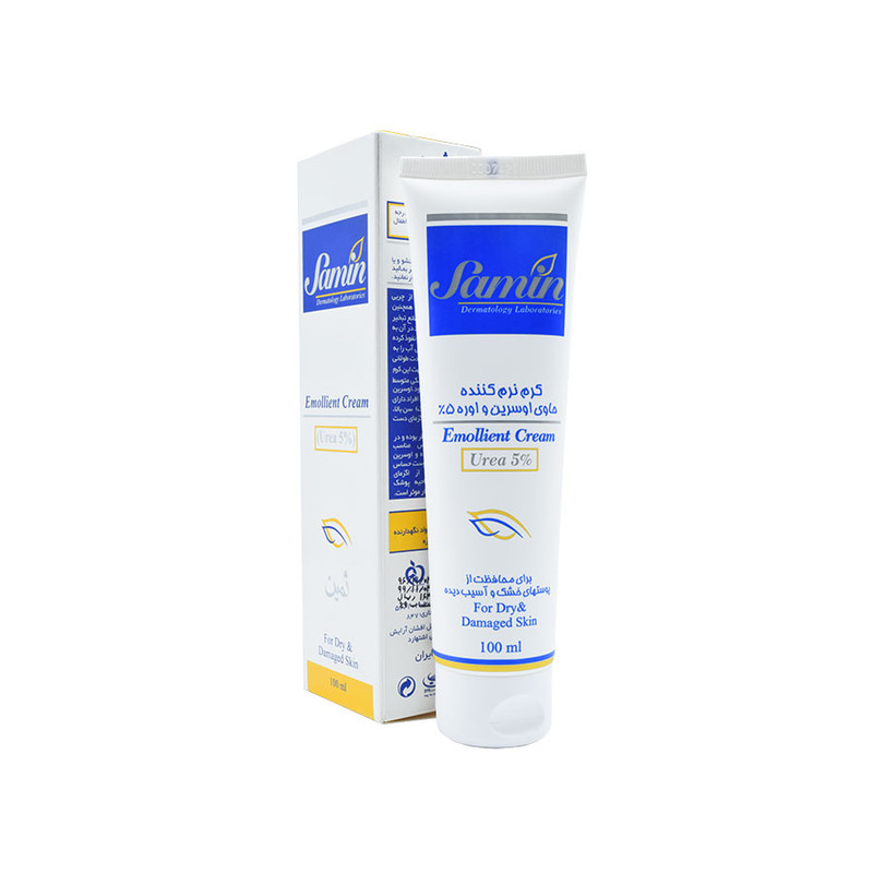 کرم نرمکننده ثمین مدل اوسرین و اوره حجم 100 میلیلیتر