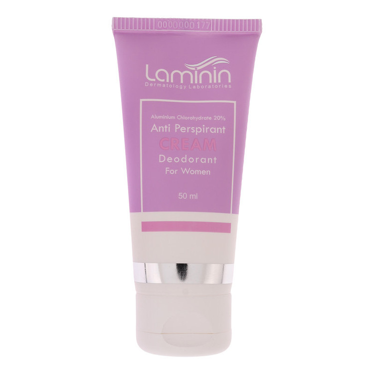 کرم ضد تعریق زنانه لامینین مدل Anti Perspirant حجم 50 میلی لیتر