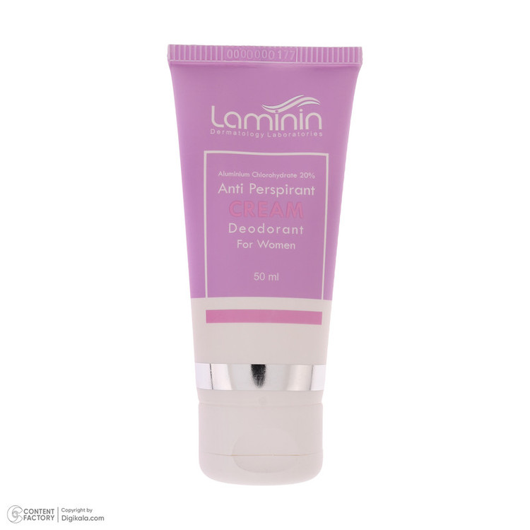 کرم ضد تعریق زنانه لامینین مدل Anti Perspirant حجم 50 میلی لیتر