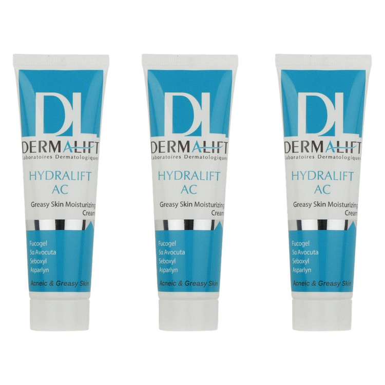 کرم مرطوب کننده درمالیفت مدل Hydralift AC حجم 50 میلی لیتر بسته 3 عددی
