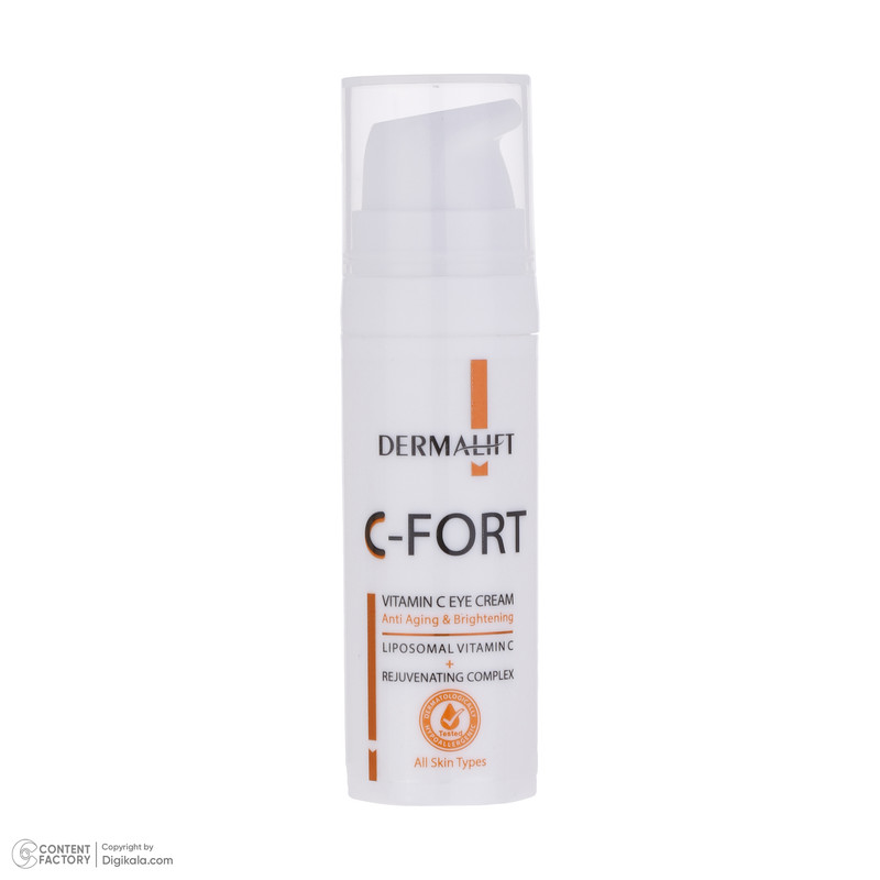 کرم دور چشم درمالیفت مدل C-FORT حجم 15 میلی لیتر