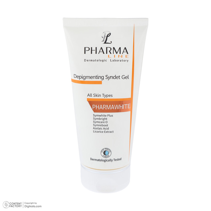 ژل شستوشوی صورت فارمالاین مدل PHARMAWHITE مناسب برای انواع پوست حجم 200 میلیلیتر