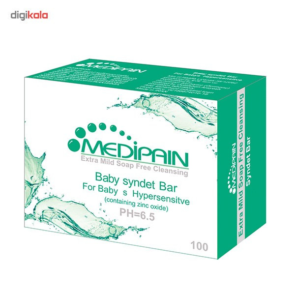 صابون بچه مدیپین مدل Extra Mild Soap Free Cleansing مقدار 100 گرم