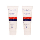کرم مرطوب کننده دکتر ژیلا مدل اوره 10حجم 75 میلی لیتر مجموعه 2 عددی