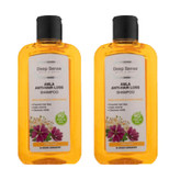 شامپو تقویت کننده مو دیپ سنس مدل anti hair fall حجم 200 میلی لیتر مجموعه 2 عددی