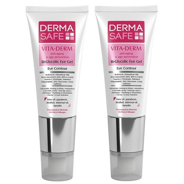 کرم دور چشم درماسیف مدل VITA DERM حجم 40 میلی لیتر مجموعه 2 عددی