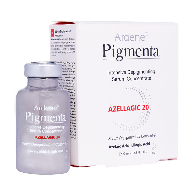 سرم روشنکننده آردن مدل AZELLAGIC مناسب برای پوستهای انواع پوست حجم 20 میلیلیتر