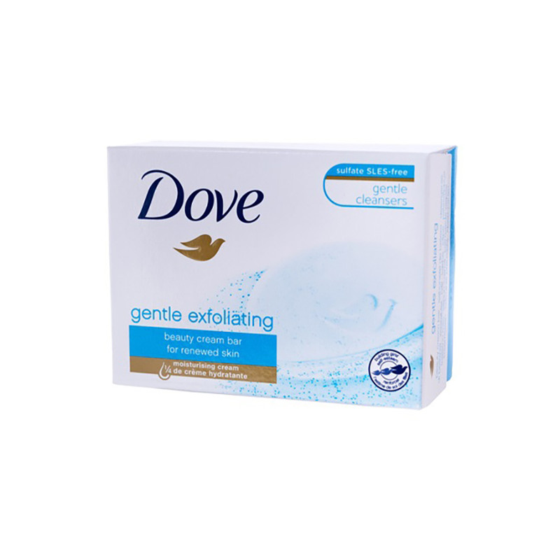 صابون شستشو لایه‌بردار داو مدل Gentle Exfoliating مناسب برای انواع پوست وزن 90 گرم