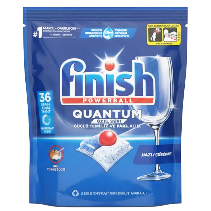 قرص ماشین ظرفشویی فینیش مدل QUANTUM بسته 36 عددی