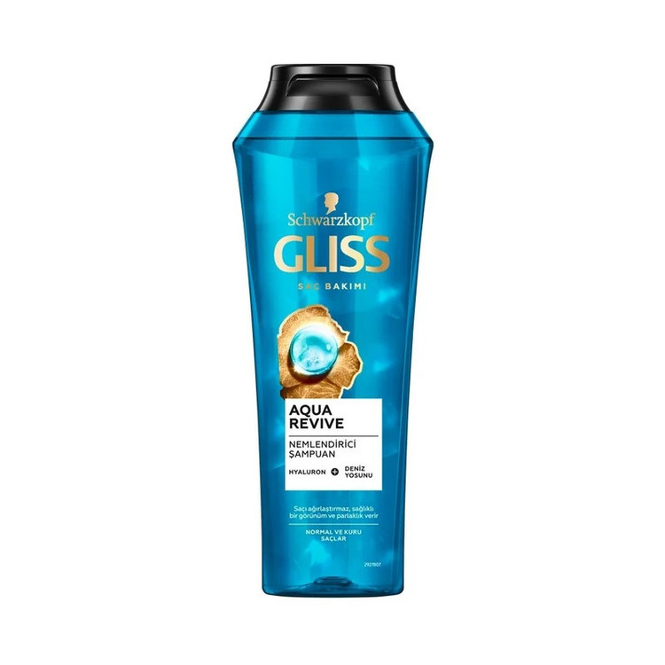 شامپو مو گلیس مدل Aqua Revive حجم 400 میلی لیتر