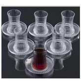 فنجان و نعلبکی پاشاباغچه مدل الیسا کد 950097 بسته شش عددی