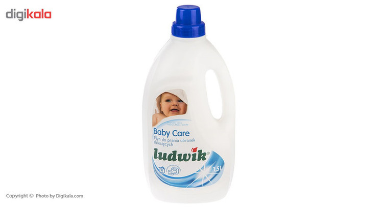 مایع لباسشویی کودک لودویک مدل Baby Care حجم 1500 میلی لیتر